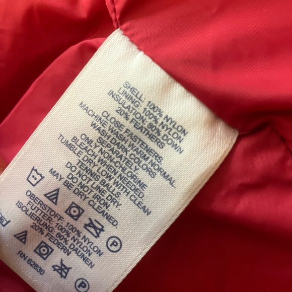 Lands End 80% down 20% feathers womens puffer vest Small - Picture 3 of 8